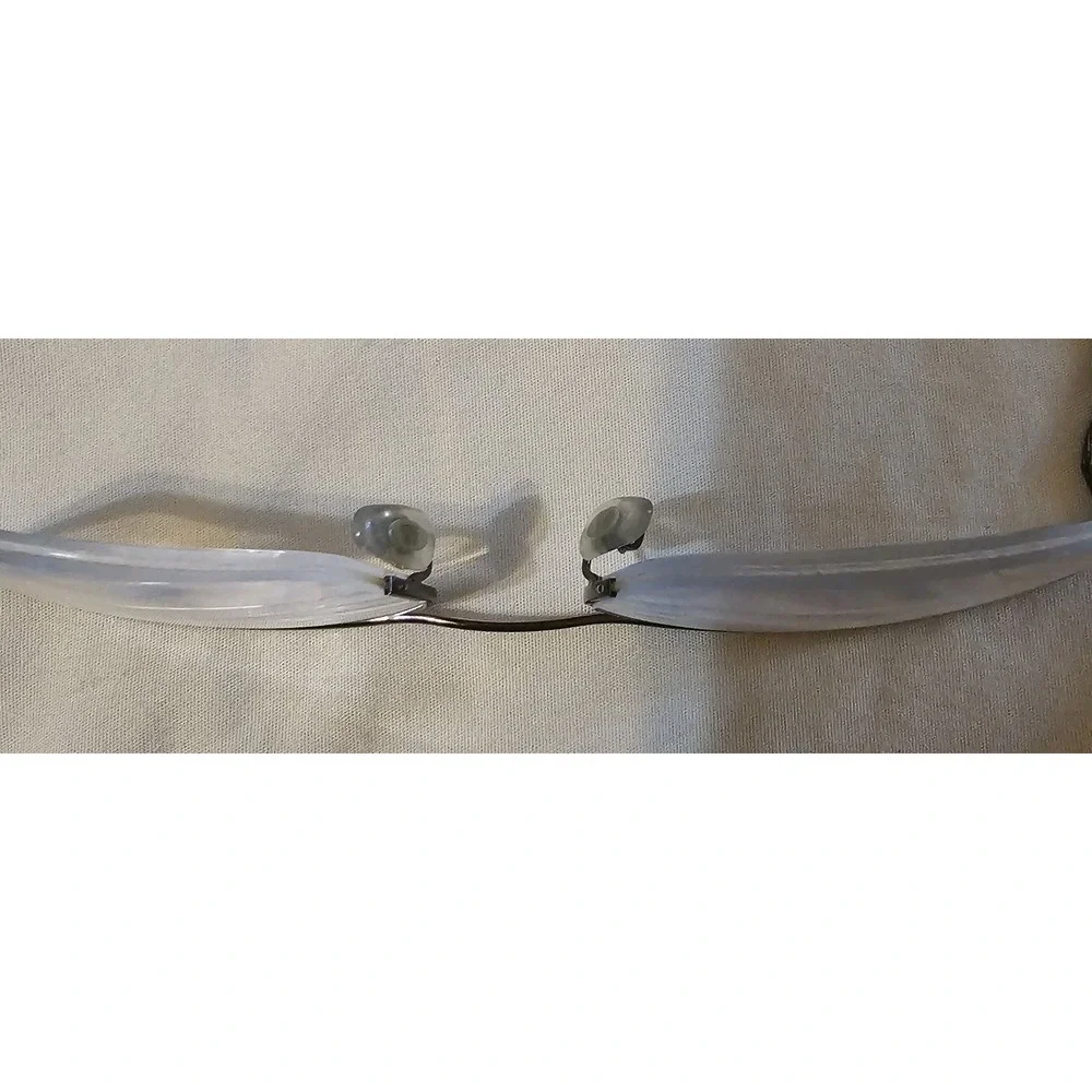 Ray-Ban Eyeglasses RB 6039 2511 Brown Half Rim Metal Frame Italy 52[]19 135